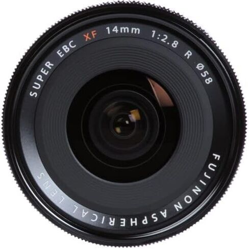 FUJIFILM XF 14mm f/2.8 R Lens Bundle with 32GB Memory Card + Professional 3 Piece Filter Kit, 58mm + Lens Cap Keeper + Memory Card Wallet + More in Saudi Arabia