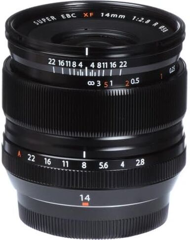 FUJIFILM XF 14mm f/2.8 R Lens Bundle with 32GB Memory Card + Professional 3 Piece Filter Kit, 58mm + Lens Cap Keeper + Memory Card Wallet + More in Saudi Arabia
