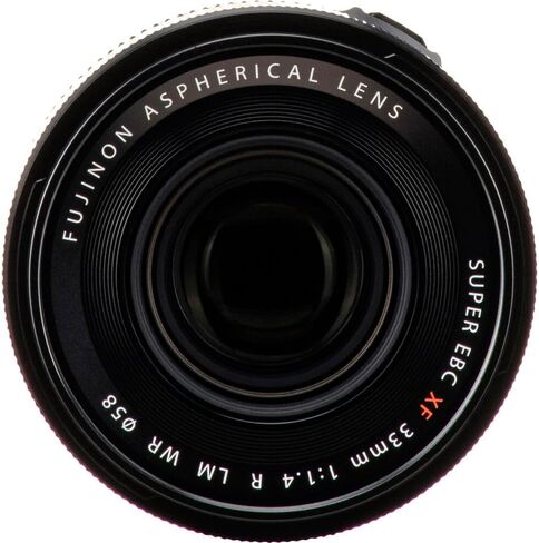 Fujifilm XF 33mm F/1.4 R LM WR BUNDLE مع POUCH 10 بوصة + 32 جيجابايت بطاقة الذاكرة + طقم تصفية 3 قطع 3 قطع ، 58 مم + حارس كاب + المزيد in Saudi Arabia
