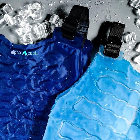 Alphacool Polar Cooling Vest for Men Women - Cooling Ice Vest Flexible Adjustable Reusable for Hot Weather Outdoor Working in Saudi Arabia