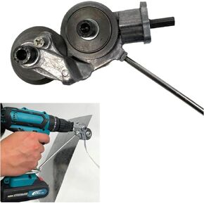 Metal Nibbler Drill Attachment - 2022 New Electric Shears, DIY Plate Cutter, Safe and Durable for Metal Cutting, Easy to Use in Kuwait