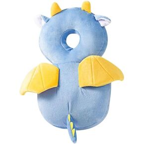 Soft Cartoon Head Protector Pillow for Toddlers, Baby Head Protector, Baby packpack (Brown) in Kuwait