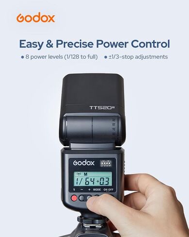 Godox TT520III Universal Bounce Flash Kit مع موزع للشرانس ، نيكون ، سوني ، فوجي ، أوليمبوس كاميرات الأحذية الساخنة ، 433 ميجا هرتز اللاسلكية ، GN33 ، 400 وميض ، S1/S2 أوضاع العبيد البصري S1/S2 in Saudi Arabia