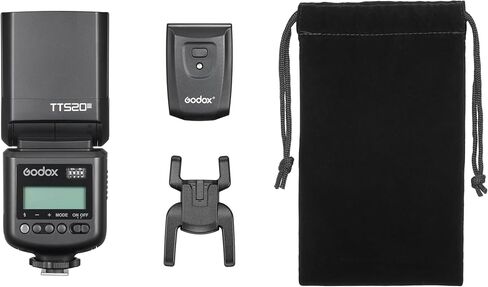 Godox TT520III Universal Bounce Flash Kit مع موزع للشرانس ، نيكون ، سوني ، فوجي ، أوليمبوس كاميرات الأحذية الساخنة ، 433 ميجا هرتز اللاسلكية ، GN33 ، 400 وميض ، S1/S2 أوضاع العبيد البصري S1/S2 in Saudi Arabia