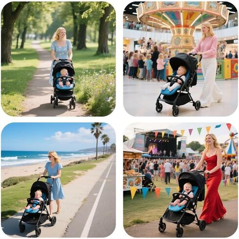 LWEIPSQLIN Baby Stroller Sun Shade - مقاومة للماء UPF50+ غطاء تعتيم | Lycra خفيفة الوزن مع شبكة تهوية | يناسب مقعد السيارة للرضع ، عربات التي تجرها الدواب ، باسينيت ، كارتكوت ، أسود in Saudi Arabia
