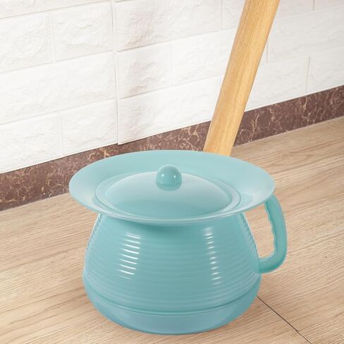 Chamber Pot Urinal Bottles Urine Pot Potty Pee Bucket Bedside Urinal with Lids Portable Toilet Spittoon for Home Hospital Adults Elderly Pregnant Car Travel Use Random Color in Saudi Arabia