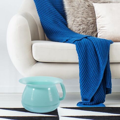 Chamber Pot Urinal Bottles Urine Pot Potty Pee Bucket Bedside Urinal with Lids Portable Toilet Spittoon for Home Hospital Adults Elderly Pregnant Car Travel Use Random Color in Saudi Arabia