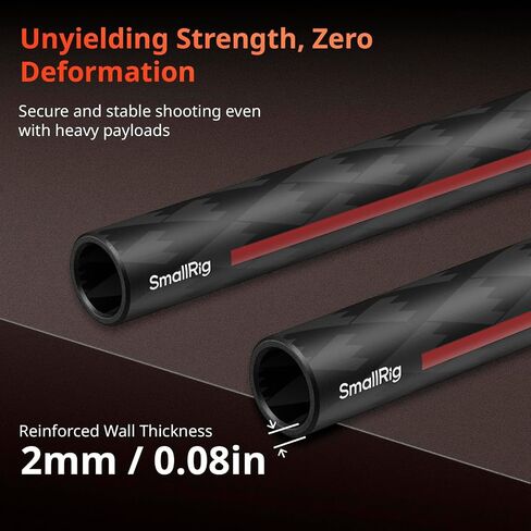 SmallRig Classic Shoulder Rig Kit + 15mm Carbon Fiber Rod for 15mm Rod Support System in Saudi Arabia