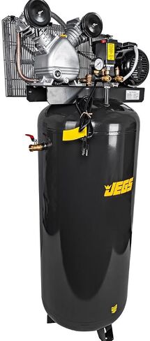 JEGS AIR ضاغط | 3 HP 120 فولت مرحلة واحدة | 60 جالون دبابة عمودية | مرحلة واحدة in Saudi Arabia