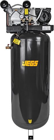 JEGS AIR ضاغط | 3 HP 120 فولت مرحلة واحدة | 60 جالون دبابة عمودية | مرحلة واحدة in Saudi Arabia