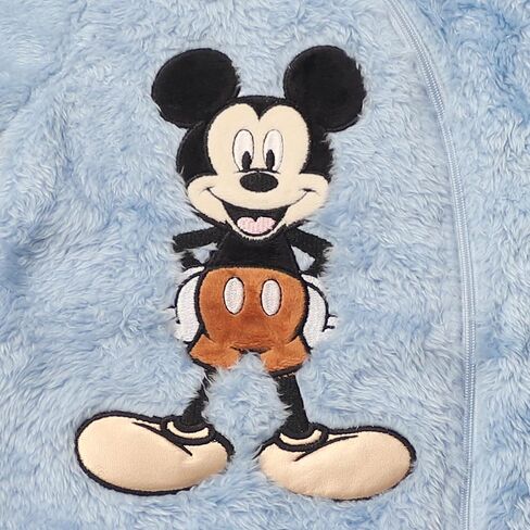 Magic Threadz Disney Clothes Baby Boy Hooded Pram Suit Newborn Fleece Coverall Footies with Ears Mickey, Pooh, Dumbo (0-6/9M) in Kuwait