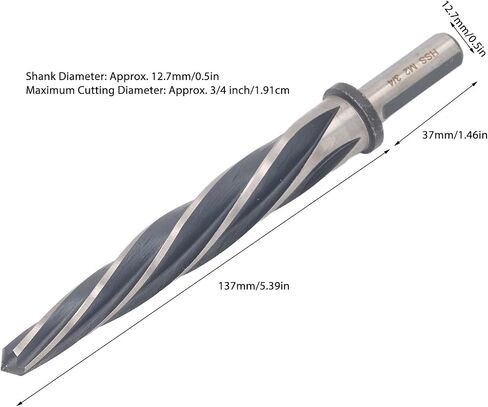 البناء Reamer 6542 و M2 عالي السرعة الصلب 3/4 بوصة جولة شانك 5 المزامير الصيانة الحلزونية in Saudi Arabia