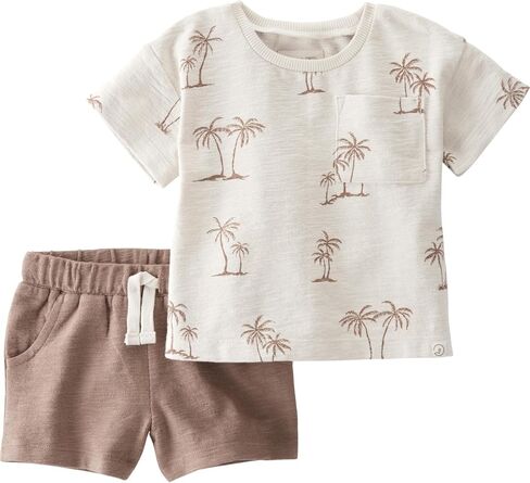little planet by carter's Unisex Baby 2-piece Shorts Set Made With Organic Cotton in Saudi Arabia