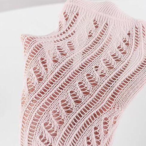Actlati Baby Girls Knee High Socks Hollow Out Out anti-skid knitting جوارب مناسبة لمدة 0-2 سنوات الأطفال الصغار in Kuwait