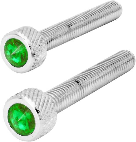 GG Grand General 67290 Chrome Long Dash Screw with Amber Crystal for Kenworth 2001 Up in Kuwait