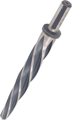 Eujgoov 5 Flutes Spiral Flute Taper Construction Reamer, Taper Bridge Reamer Bit Bridge Reamer, HSS6542 M2 High Speed Steel Reamer Tool with 3/4 Inch Round Shank, Align and Enlarge in Saudi Arabia