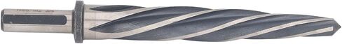 Eujgoov 5 Flutes Spiral Flute Taper Construction Reamer, Taper Bridge Reamer Bit Bridge Reamer, HSS6542 M2 High Speed Steel Reamer Tool with 3/4 Inch Round Shank, Align and Enlarge in Saudi Arabia