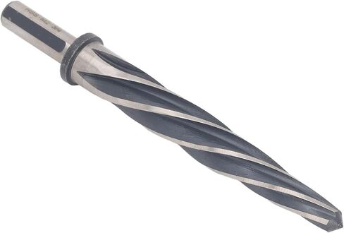 Eujgoov 5 Flutes Spiral Flute Taper Construction Reamer, Taper Bridge Reamer Bit Bridge Reamer, HSS6542 M2 High Speed Steel Reamer Tool with 3/4 Inch Round Shank, Align and Enlarge in Saudi Arabia