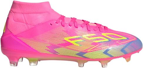 Adidas Womens F50 Pro Firm Ground Scare Cleats - Pink - Size 8 M in Saudi Arabia