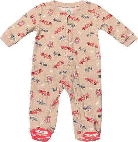 Magic Threadz Disney Baby Boys Quilted Footed Coveralls – Toy Story, Cars, Winnie the Pooh & Spiderman Infant (0/3M–6/9M) in Saudi Arabia