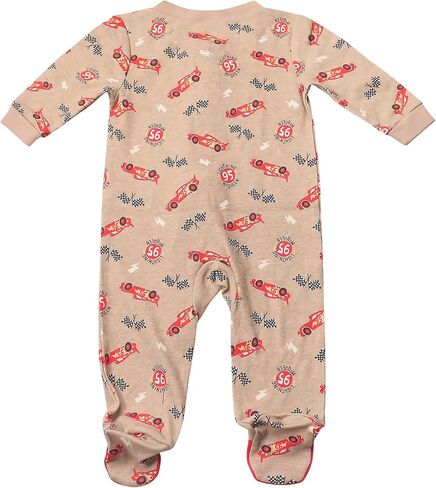 Magic Threadz Disney Baby Boys Quilted Footed Coveralls – Toy Story, Cars, Winnie the Pooh & Spiderman Infant (0/3M–6/9M) in Saudi Arabia