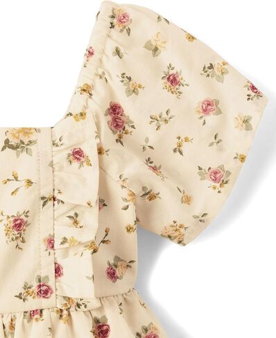 The Children's Place Baby Girls' and Newborn Short Sleeve Ruffle Dress in Saudi Arabia