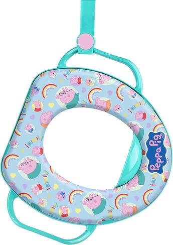 Peppa Pig Soft Potty Potty Poalet Set ، تدريب قعادة الطفل ، آمن وسهل التنظيف in Saudi Arabia