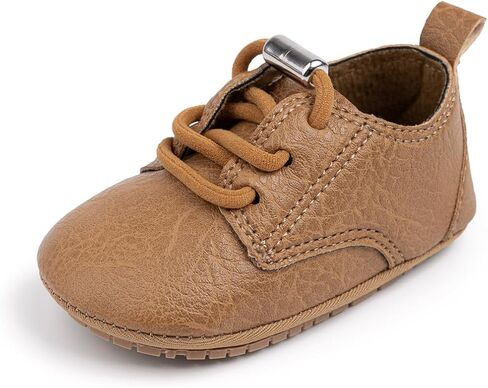 Lonsoen Baby Oxford Dress Shoes Infant Toddler Wingtip Crib أحذية المشي الأولى in Kuwait
