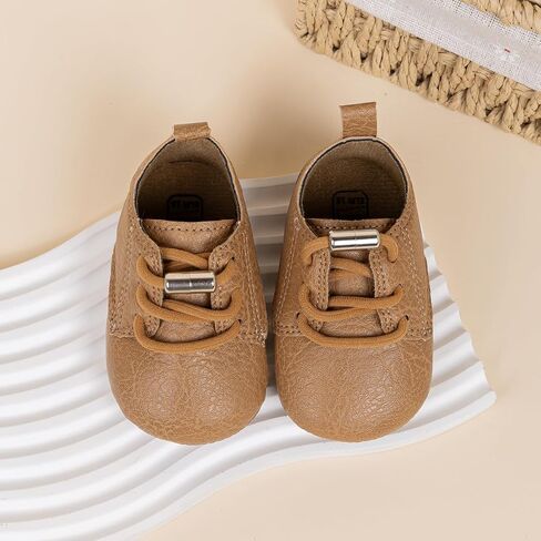 Lonsoen Baby Oxford Dress Shoes Infant Toddler Wingtip Crib أحذية المشي الأولى in Kuwait