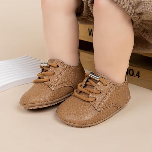 Lonsoen Baby Oxford Dress Shoes Infant Toddler Wingtip Crib أحذية المشي الأولى in Kuwait