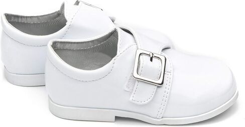 Leatherette Strap School Dress Shoe (Infant/Toddler Boys) in Saudi Arabia