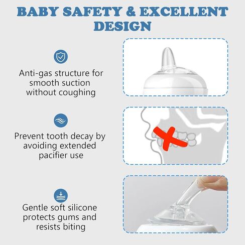 Sippy Spout Nipples for Philips Avent Natural Baby Bottles – Soft Silicone Trainer Nipple for 6M+ Babies, BPA-Free, Spill-Resistant, Pack of 4 in Saudi Arabia