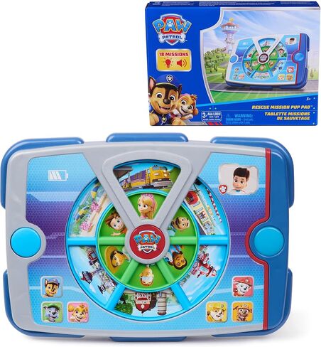 PAW Patrol Academy Rescue Mission Pup Pad, Interactive Toy with Lights, Sounds & Music, Pretend Play Kids Toys for Boys & Girls Ages 3 and Up in Saudi Arabia