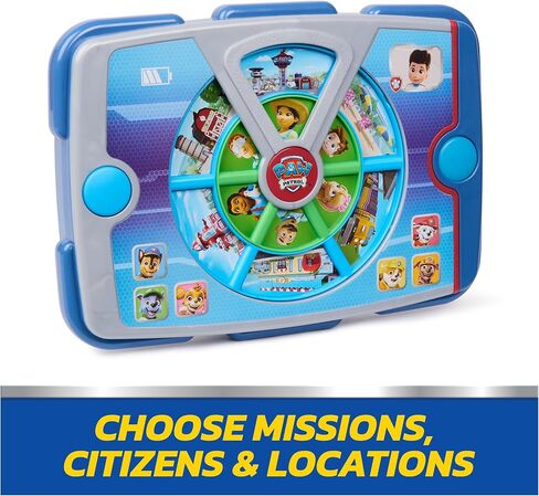 PAW Patrol Academy Rescue Mission Pup Pad, Interactive Toy with Lights, Sounds & Music, Pretend Play Kids Toys for Boys & Girls Ages 3 and Up in Saudi Arabia