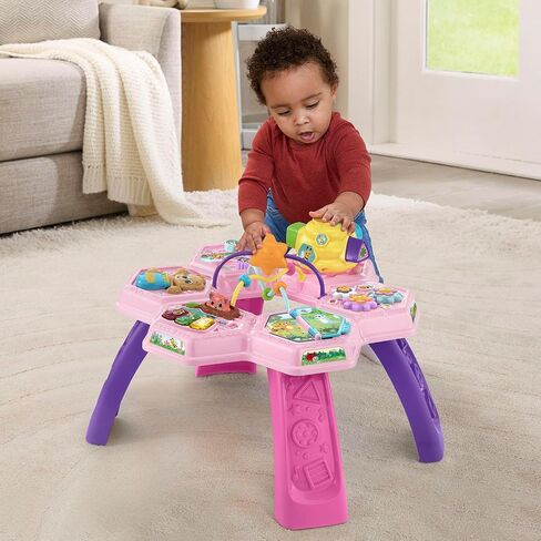 Vtech Buzz وتعلم طاولة النشاط مع سبع مناطق لعب تفاعلية ، وردي in Kuwait