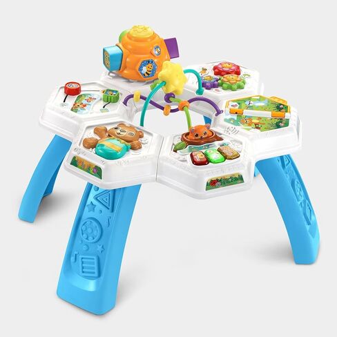Vtech Buzz وتعلم طاولة النشاط مع سبع مناطق لعب تفاعلية ، وردي in Kuwait