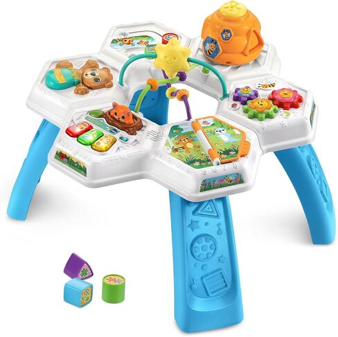 Vtech Buzz وتعلم طاولة النشاط مع سبع مناطق لعب تفاعلية ، وردي in Kuwait
