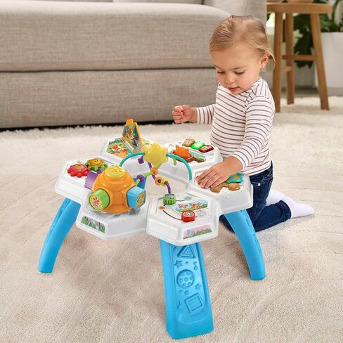 Vtech Buzz وتعلم طاولة النشاط مع سبع مناطق لعب تفاعلية ، وردي in Kuwait