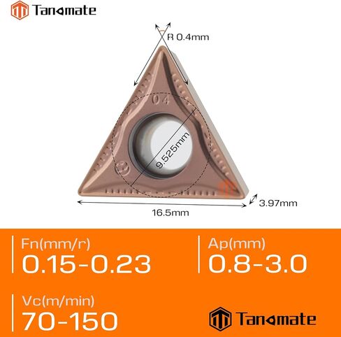 10pcs CCMT21.52 CCMT060208 Carbide Trann insert Thute Thate For Stainly Steel ، GM Chipbreaker in Kuwait