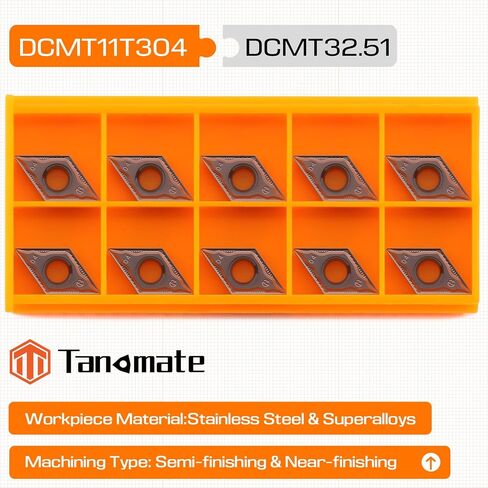 10pcs CCMT21.52 CCMT060208 Carbide Trann insert Thute Thate For Stainly Steel ، GM Chipbreaker in Kuwait