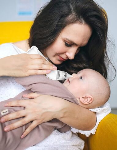 koalababy baby nasal apportor ، مصاصة أنف كهربائية كبيرة التدفق مع 3 مستويات شفط ، وقابلة لإعادة الشحن منظف الأنف ، ونصائح السيليكون الناعمة ، والموسيقى والضوء مهدئ in Kuwait