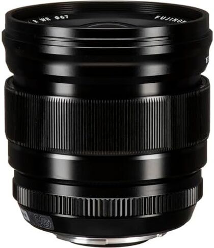 FUJIFILM XF 16mm f/1.4 R WR Lens Bundle with 4.5 inch Lens Case + 32GB Memory Card + 67mm 3 Piece Filter Kit + Cap Keeper + More in Saudi Arabia