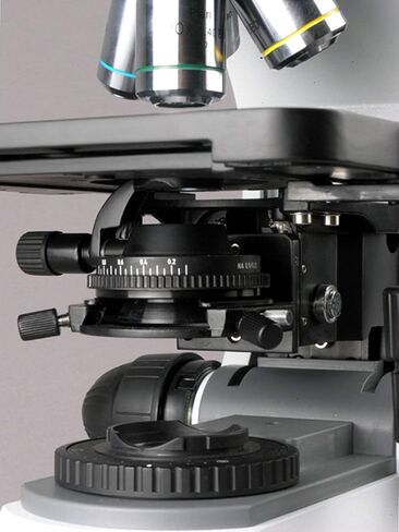 AMSCOPE ME520TB EPISCOPIC و DIASICOPIC TRINOCULIC MINSOSCOPTICAL ، 50 × -2000X التكبير ، EW10X و EW20X علامات العدسة الواسعة الحقول ، أهداف مسافة العمل الطويلة ، KOHLER ، Brightfield/Darkfield/Polarizing Halogen I in Saudi Arabia