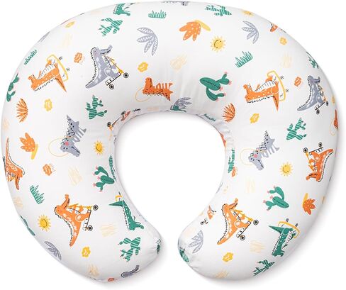 Nursing Pillow, Breast Feeding Pillows for Women, Removable Cotton Cover with Breathable Firm Fill, Baby Feeding Pillow for 0-12 Months, Breastfeeding Pillows, Machine Washable in Saudi Arabia