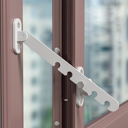 Child Safe Window and Door Lock, Carbon Steel Adjustable Restrictor for Window and Door in Saudi Arabia