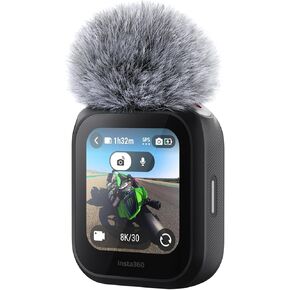 معاينة Insta360 GPS عن بُعد مع MIC مدمج ، وجميع في واحد متوافق مع Insta360 Ace Pro 2 و X5 لمعاينة الصور المباشرة ، والتحكم عن بُعد ، وتسجيل الصوت ، وبيانات الوقت الفعلي in Kuwait