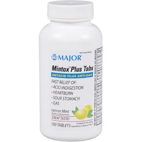 أقراص مينتوكس بلس المضادة للحموضة - 100 قيراط. in Kuwait