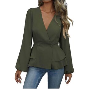 توبس توبس عمل غير رسمية عمل طويل القمصان ذات الأكمام الطويلة الخامس in Kuwait