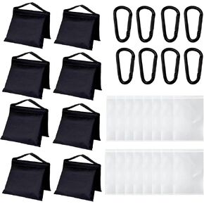 8 Pack Sandbags with 16 PE Bags, Sand Bag for Backdrop Stand in Saudi Arabia