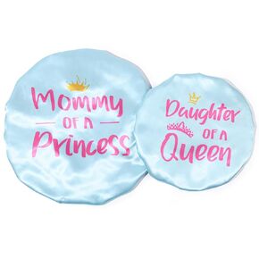 بونيت مجموعة طفل الأم بونيت غطاء النوم غطاء شعر الطفل للنساء فتيات الأطفال الصغار مجعد قابلة للتعديل قوس قوس قزح قبعة مزدوجة طبقة مزدوجة in Kuwait